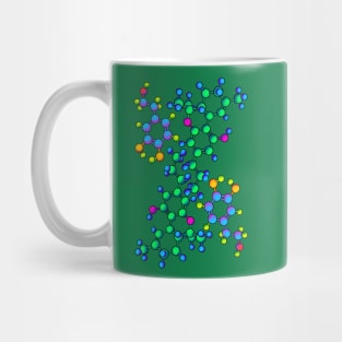 Dopamine & THC Molecules: Ease & Forgetting Mug